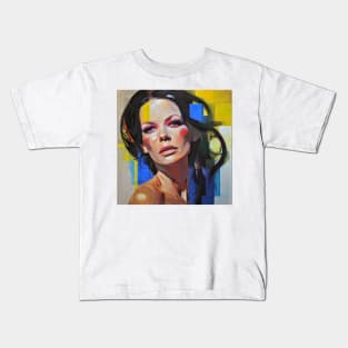 Portrait of Catherine Kids T-Shirt